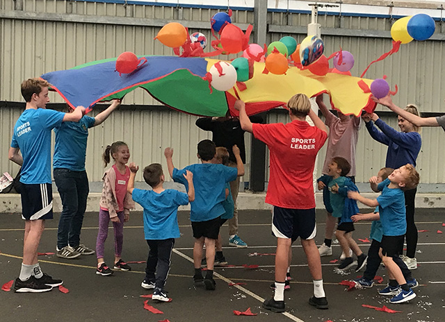 Sports Leaders will run sporting events to our local Primary Schools.  They include multi-skills festivals and tournaments in sports such as netball, football and tag rugby.